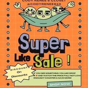 Super Like Sale Poster